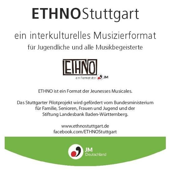 Deckblatt vom Flyer für Ethno
