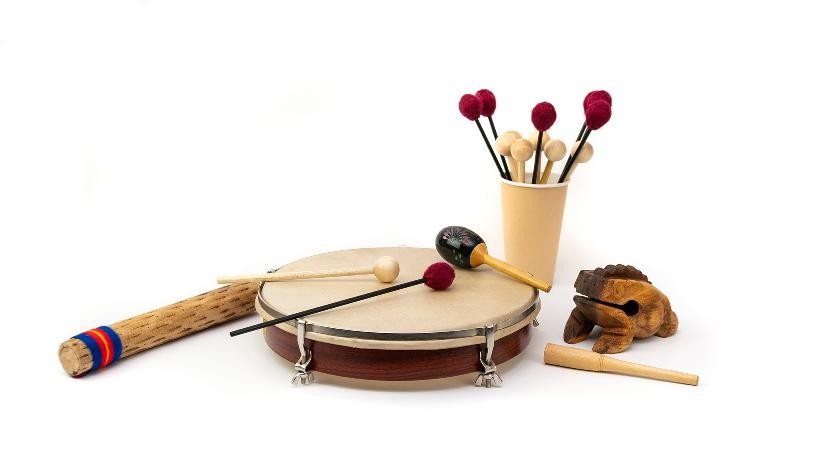 Bild von Percussion-Instrumenten